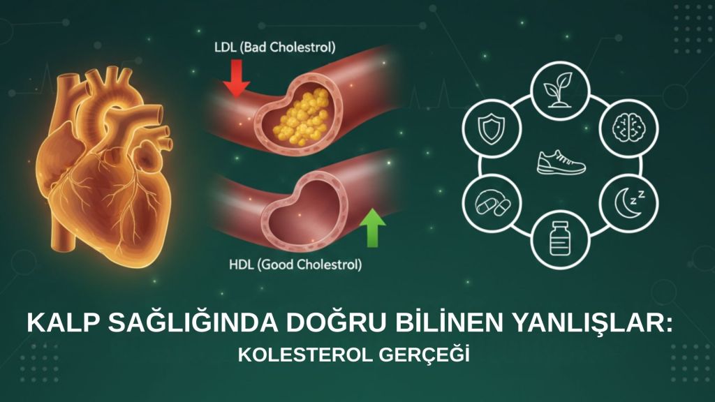 Kalp Sağlığında Doğru Bilinen Yanlışlar: Kolesterol&nbsp;Gerçeği